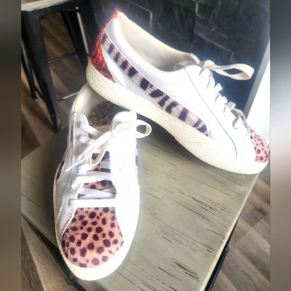 Puma Leopard Print Women's Sneakers